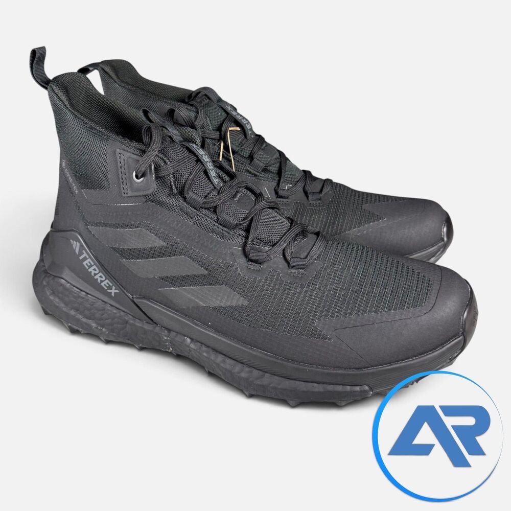 Adidas Terrex Free Hiker 2.0 Gore-Tex Hiking Boots Core Black Men’s Sz 12 IH3524